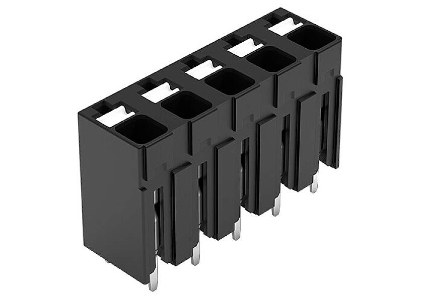 WAGO 2086-3105 Print terminal 1.50 mm² Number of pins 5 Black