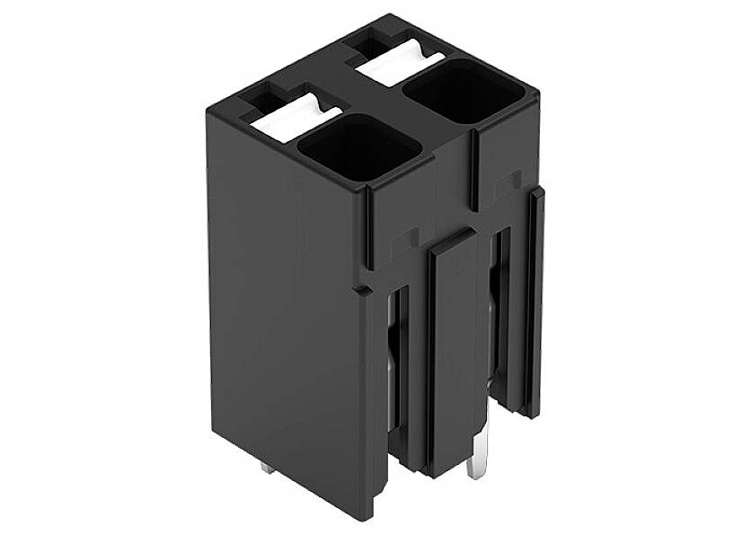 WAGO 2086-3122/300-000 Print terminal 1.50 mm² Number of pins 2 Black