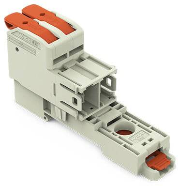 WAGO Pin strip (standard) Total number of pins 2 Contact spacing: 10.161 mm 832-1202/306-000 10 pc(s)