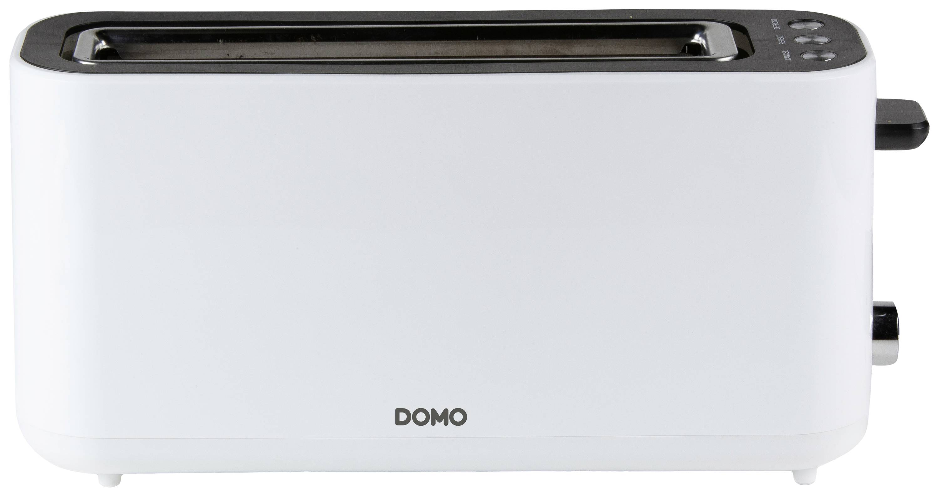 DOMO DO962T Toaster stepless thermostat, Cool touch housing White