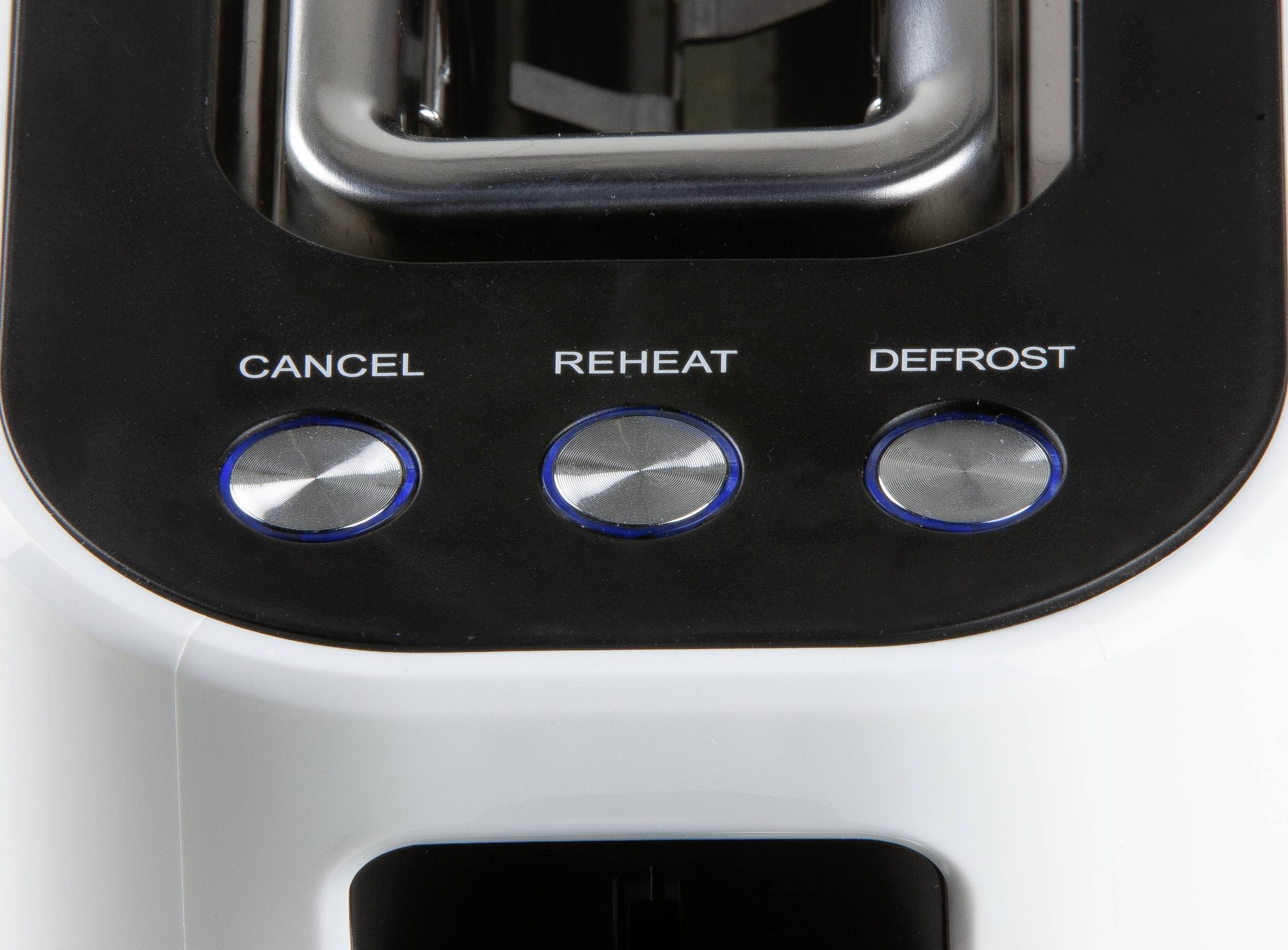 DOMO DO962T Toaster stepless thermostat, Cool touch housing White