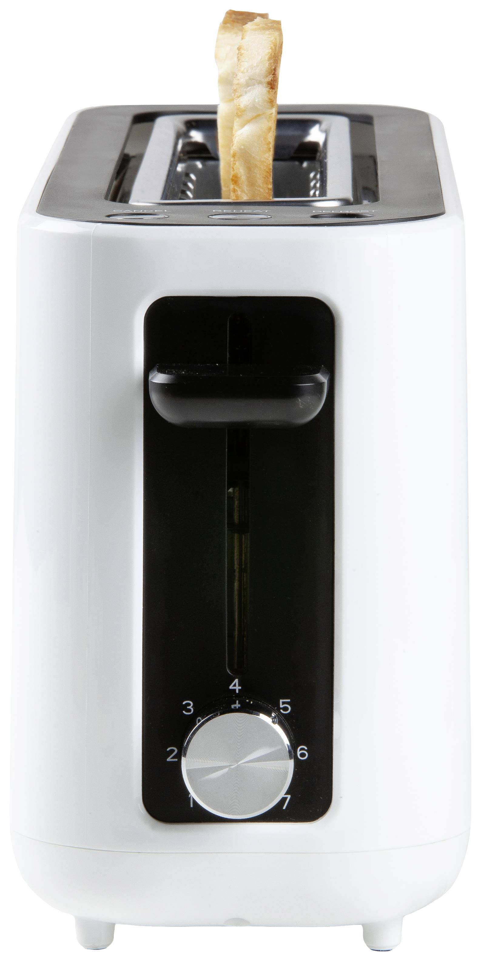 DOMO DO962T Toaster stepless thermostat, Cool touch housing White