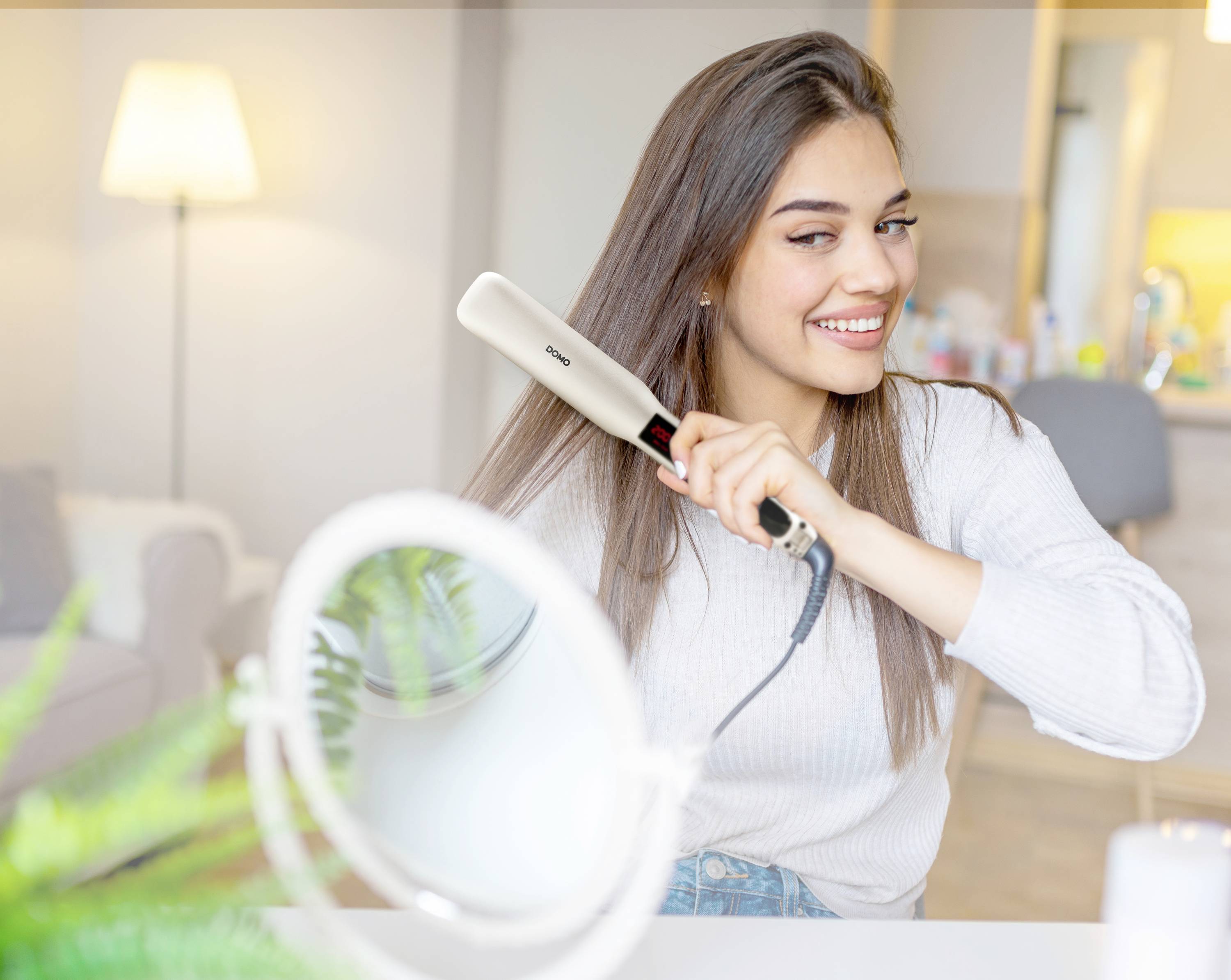 DOMO DO1092HS Hair straightener Rose gold