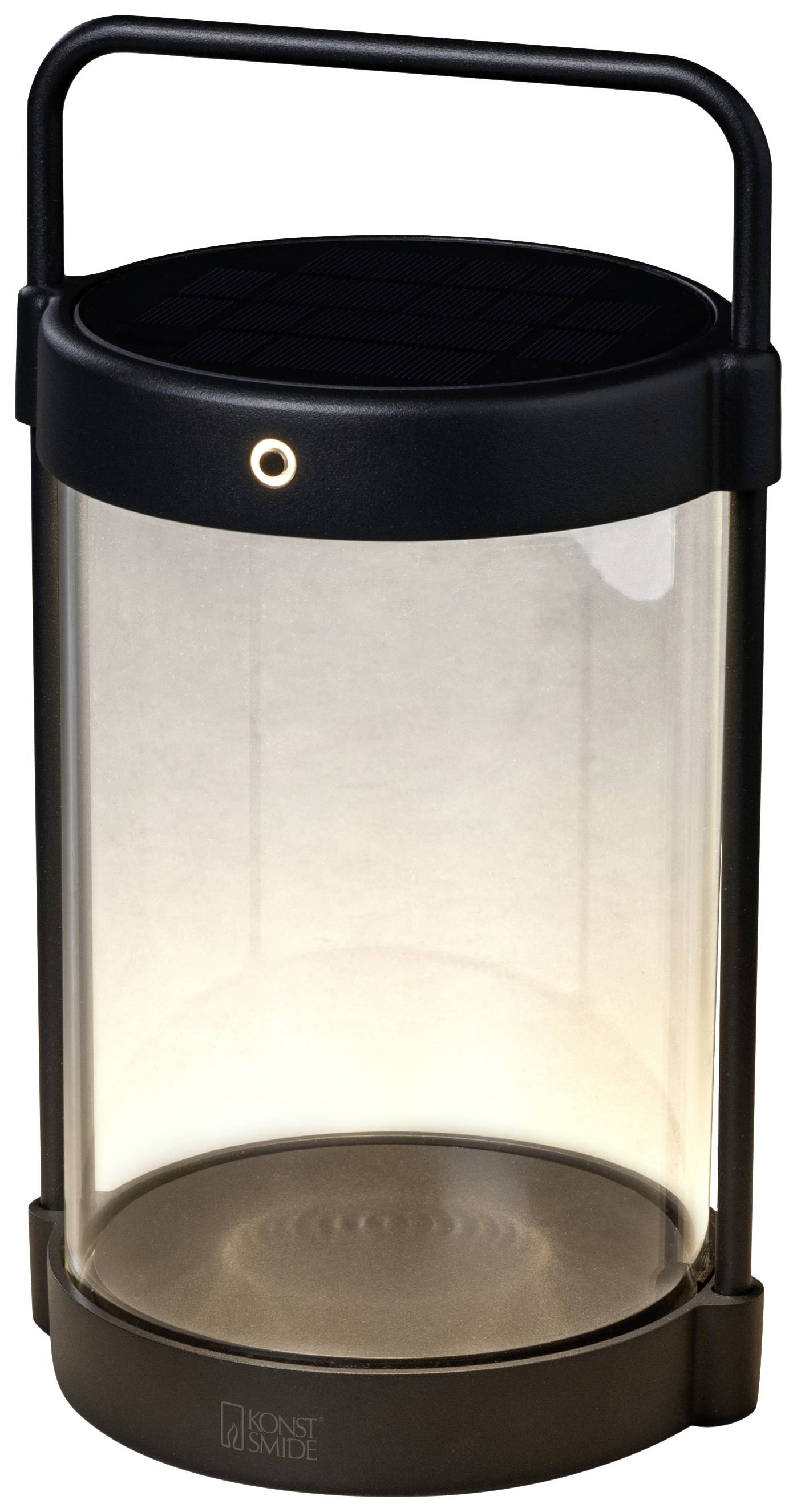 Konstsmide Crotone schwarz 7822-750 Solar outdoor wall light LED (monochrome) 2 W Black