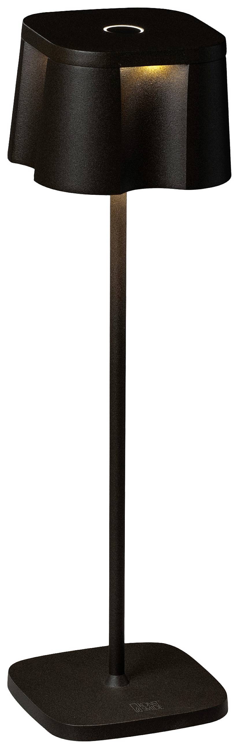 Konstsmide 7818-750 Nice schwarz LED outdoor desk light 2.5 W Warm white Black