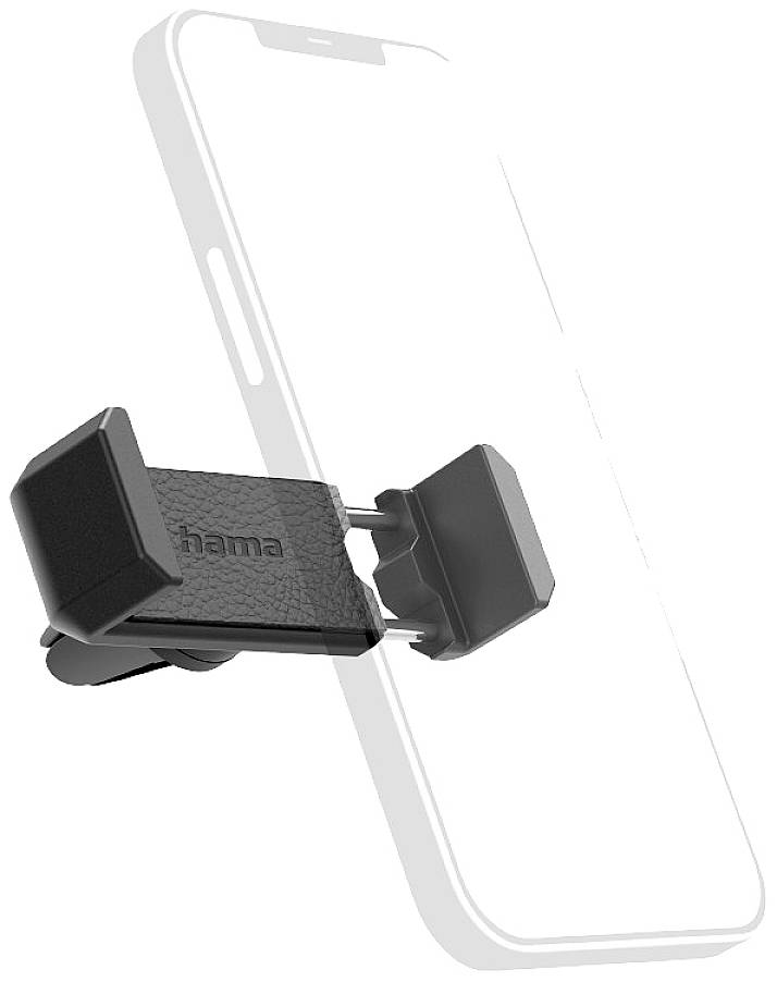 Hama Compact Car mobile phone holder Air grille 360° swivel Suitable for (width): 55 - 85 mm