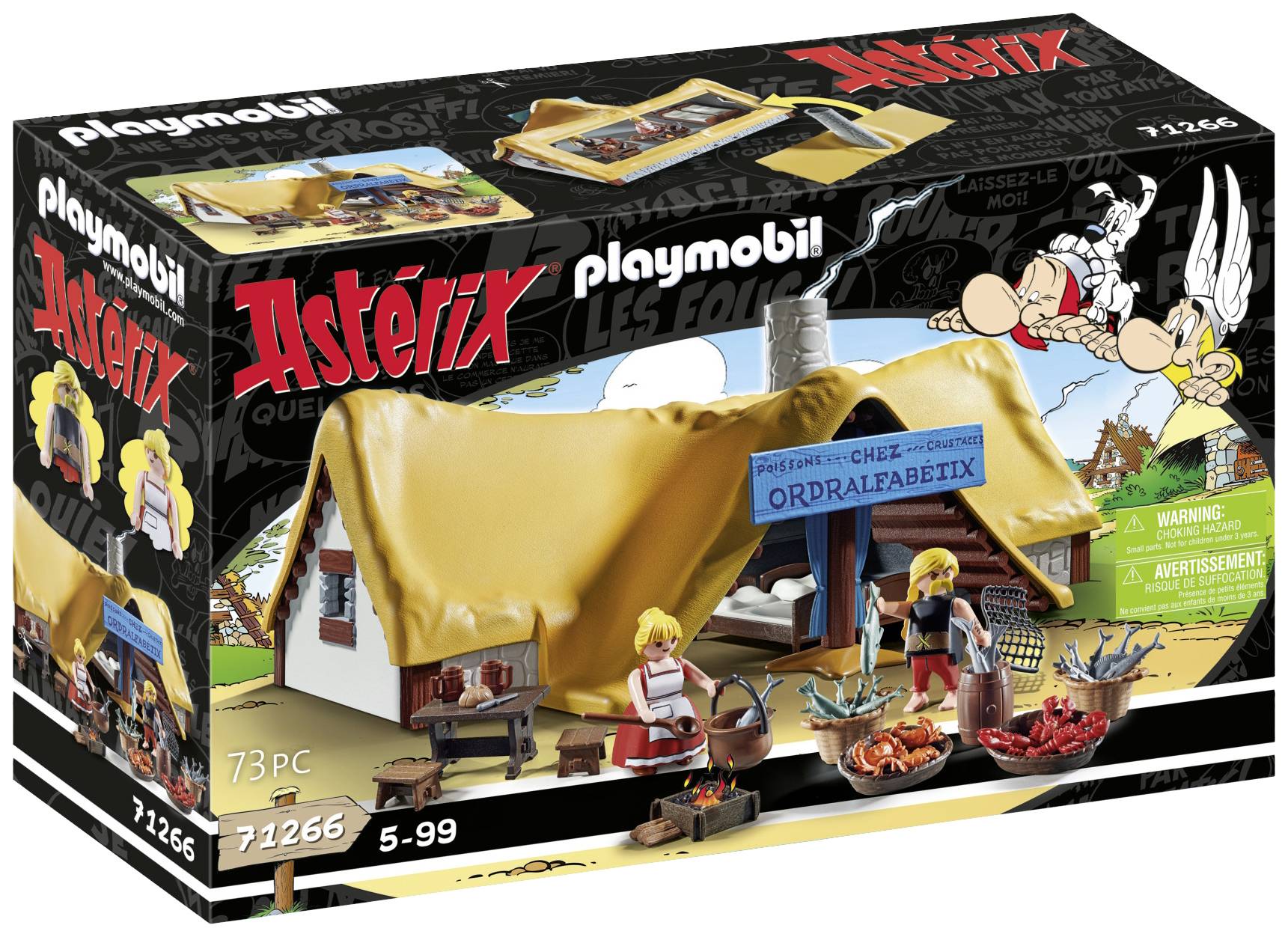 Playmobil® Asterix Cabin of the rental nix 71266