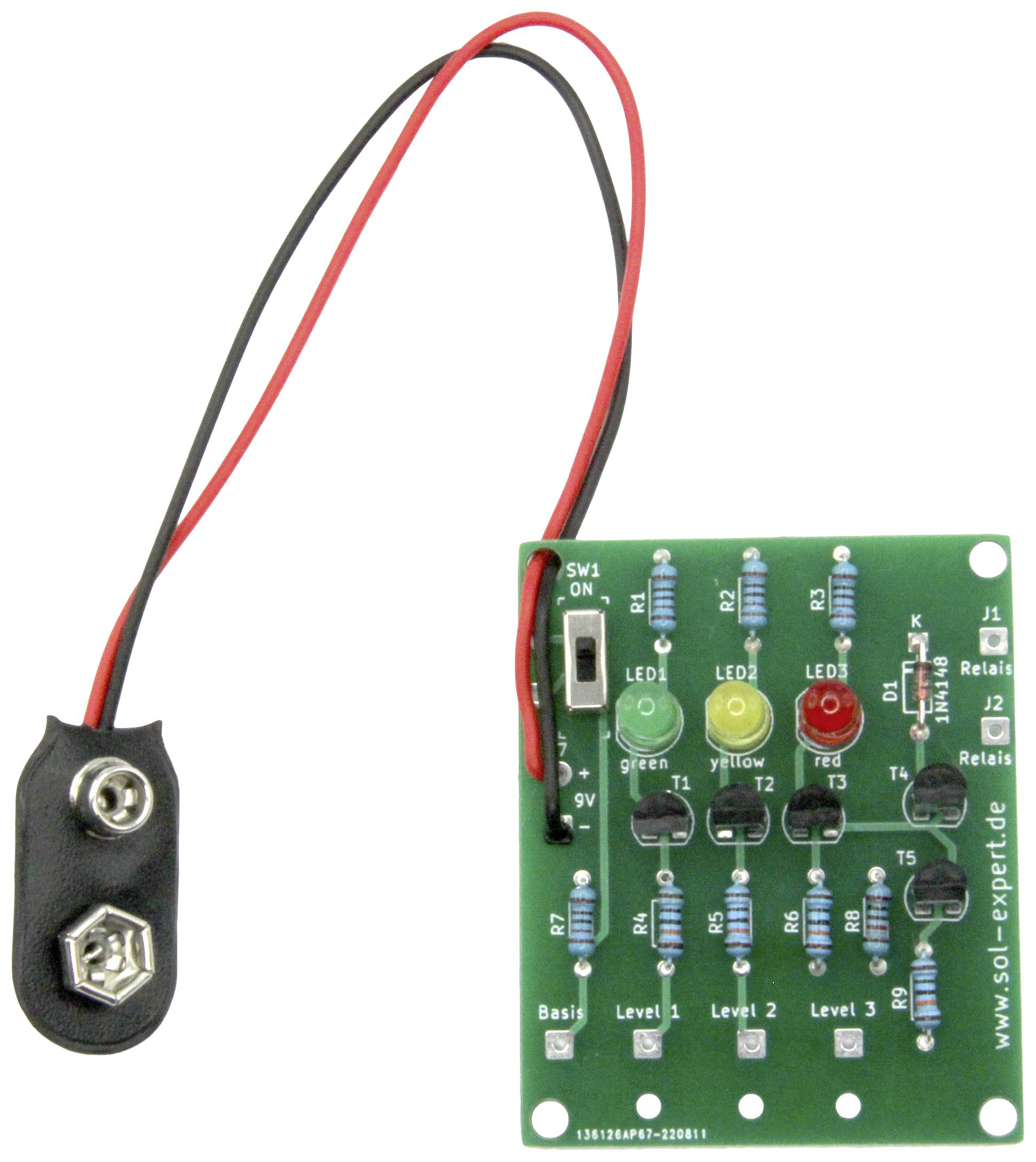 Sol Expert 79890 Wasserfüllstandsanzeige mit Relaisausgang Soldering assembly kit