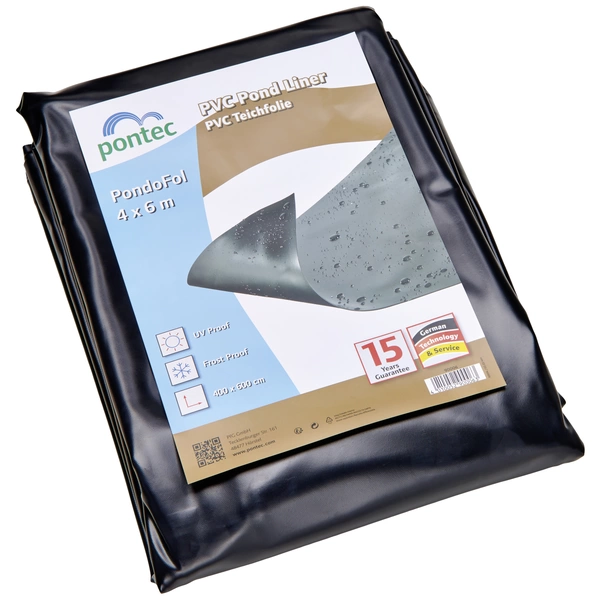 Pontec 90006 PVC pond liner (L x W) 4 m x 6 m 1 pc(s) Pontec 90006 PVC pond liner (L x W) 4 m x 6 m 1 pc(s)