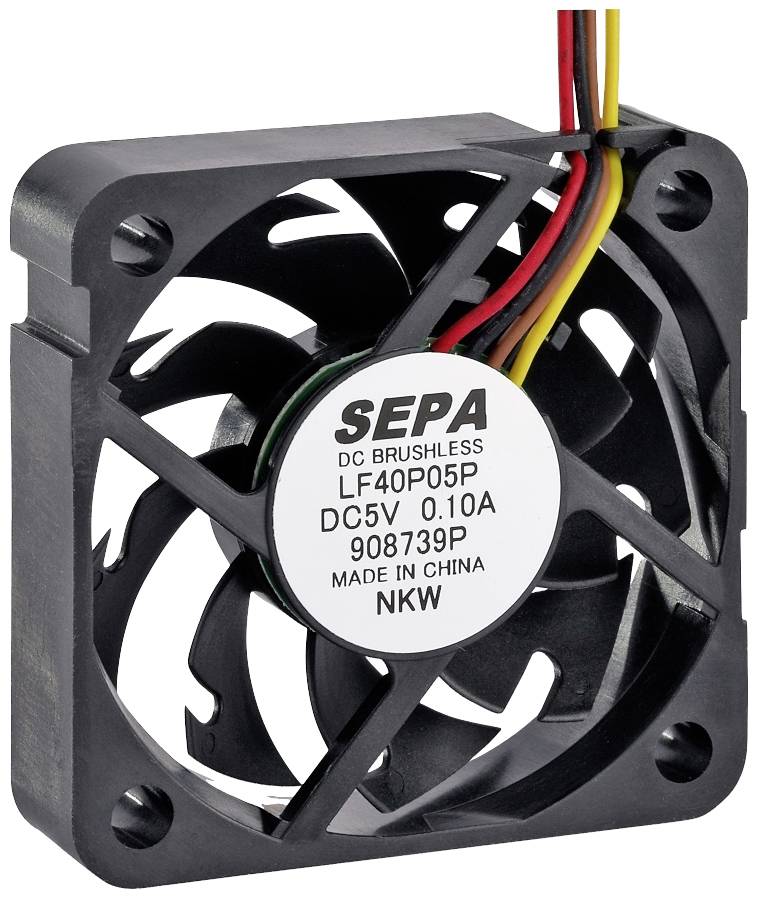 SEPA LF40P05PSE00A Axial fan 5 V 13.8 m³/h (L x W x H) 40 x 40 x 10 mm