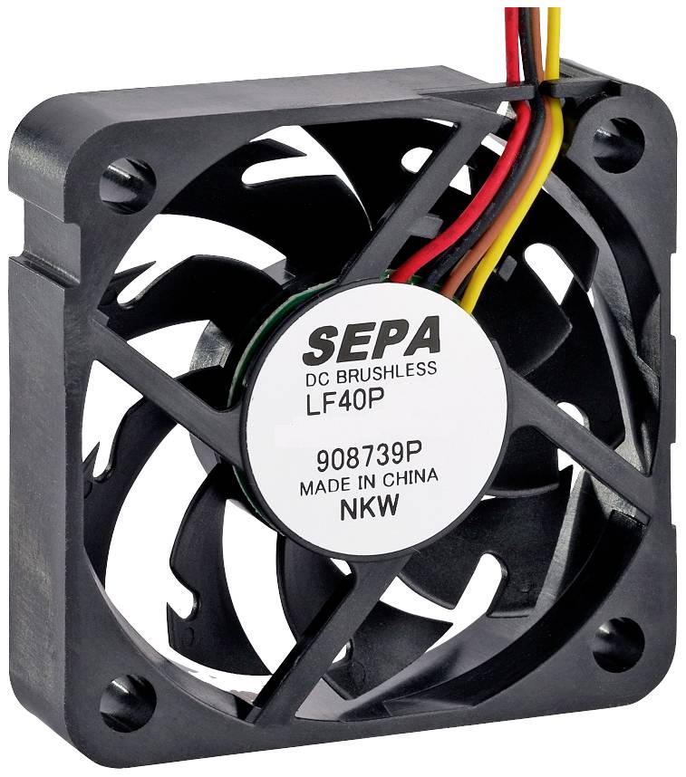 SEPA LF40P12PSE00A Axial fan 12 V 13.8 m³/h (L x W x H) 40 x 40 x 10 mm