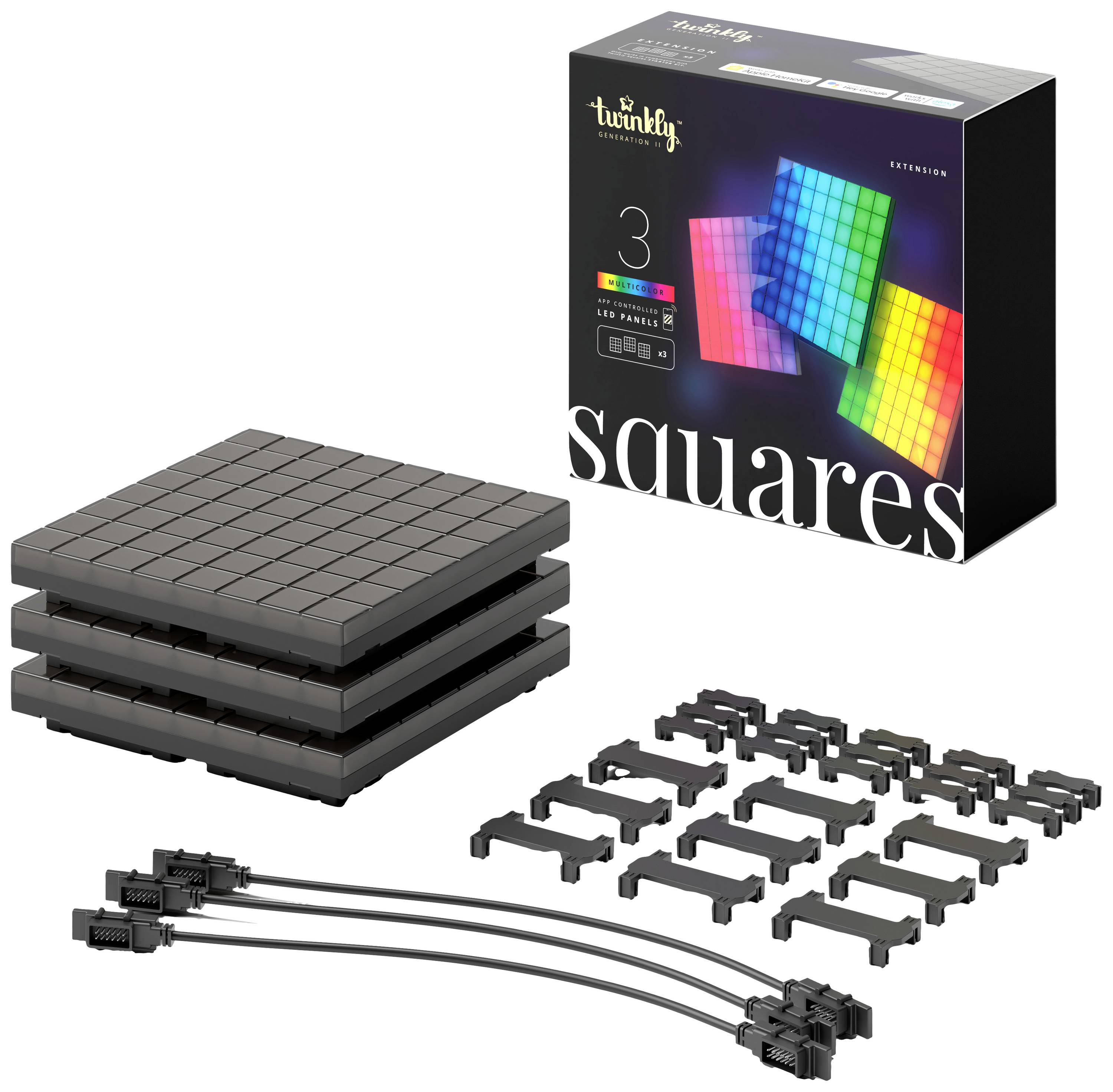 Twinkly SQUARES TWQ064STW-03-BAD LED panel RGB