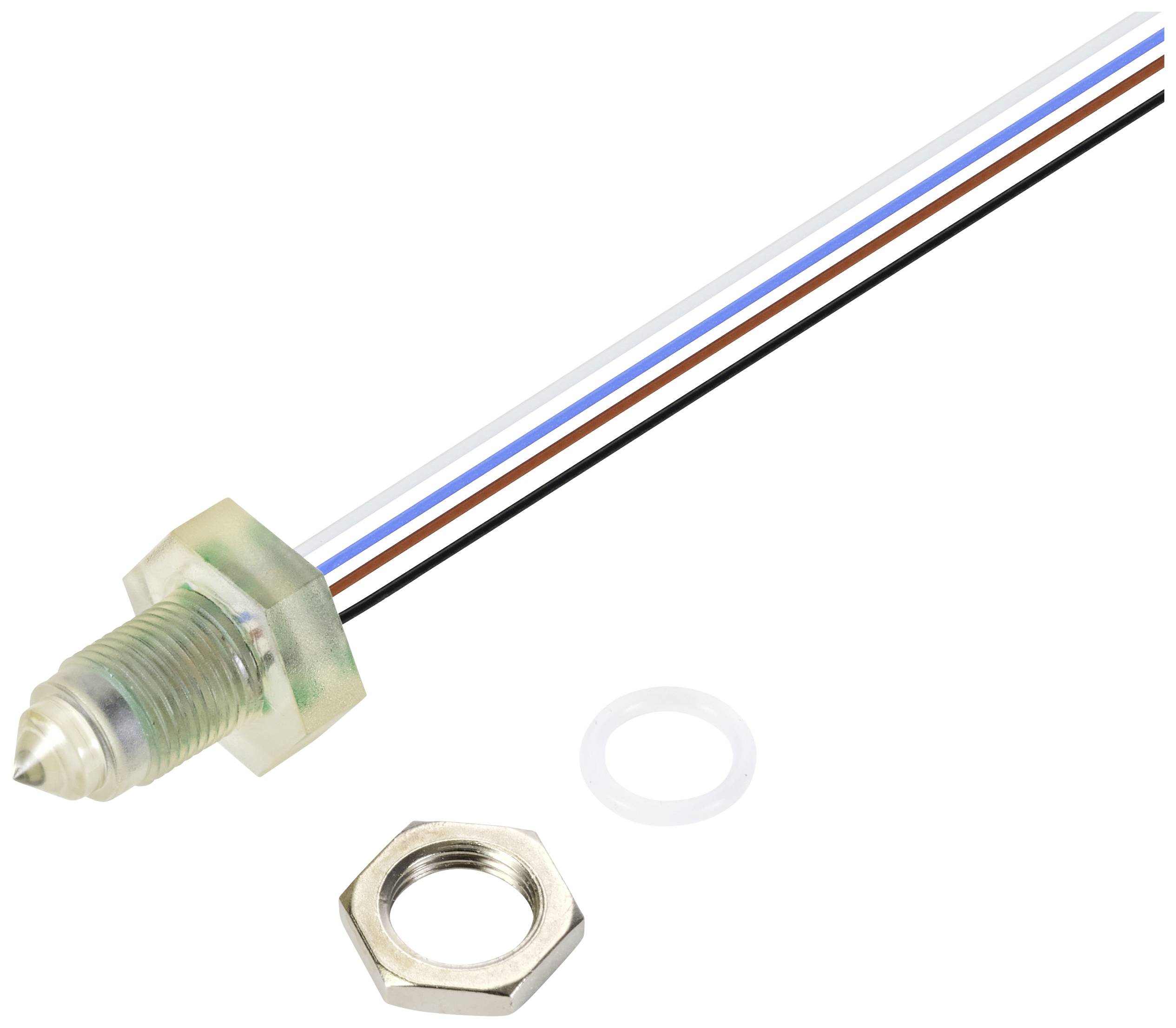 TRU COMPONENTS Fluid level gauge DTM12H-INSF PNP Operating voltage (range): 10 - 24 V 1 pc(s)