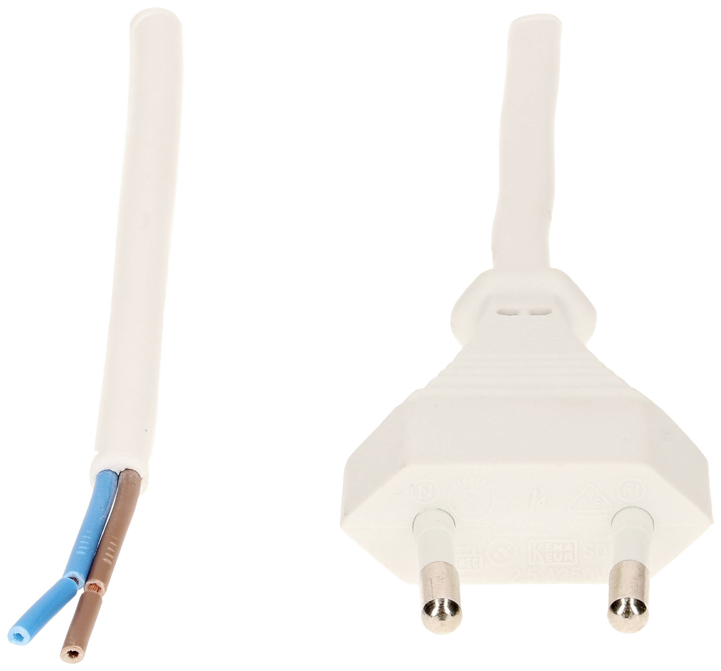 Max Hauri 108786 Current Cable White 3 m