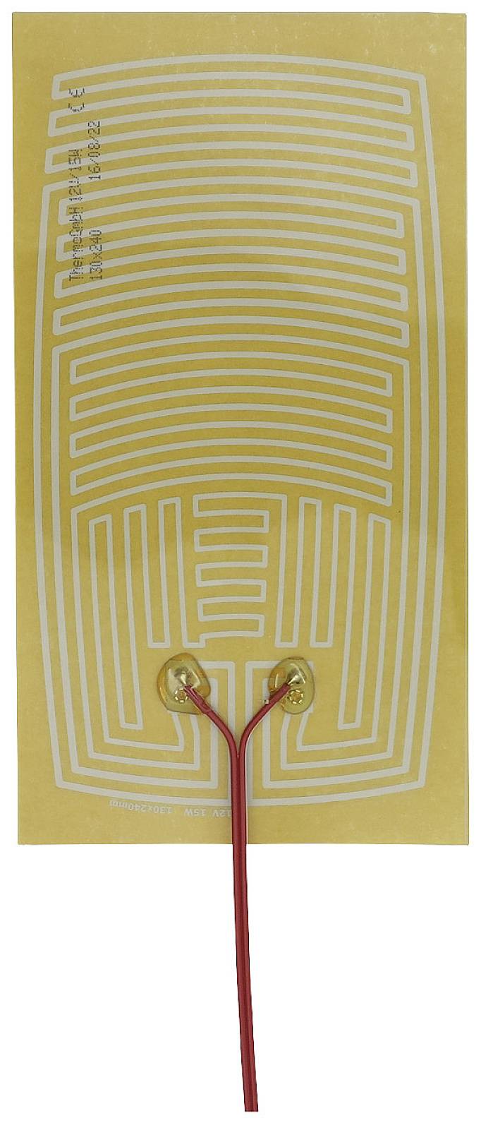 Thermo TECH Polyester Heating foil 12 V 15 W (L x W) 240 mm x 130 mm