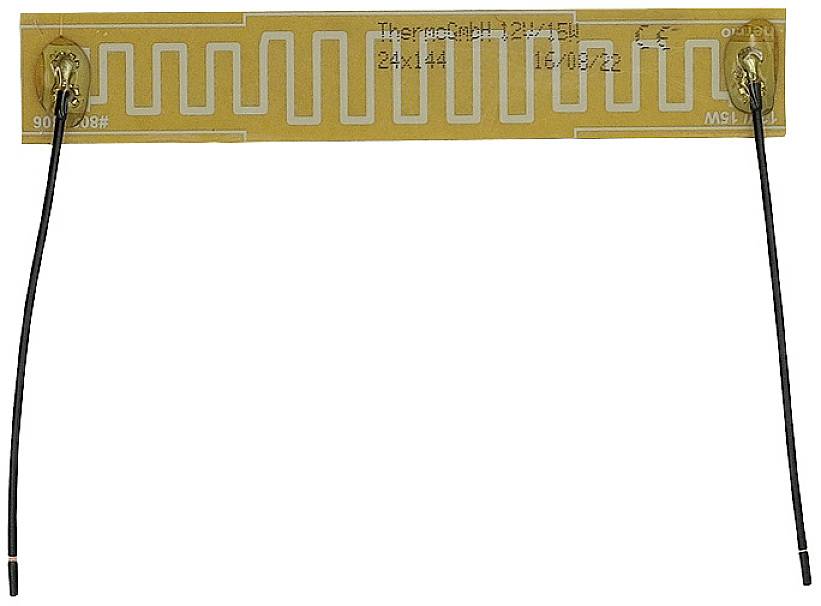 Thermo TECH Polyester Heating foil 12 V 15 W (L x W) 144 mm x 24 mm