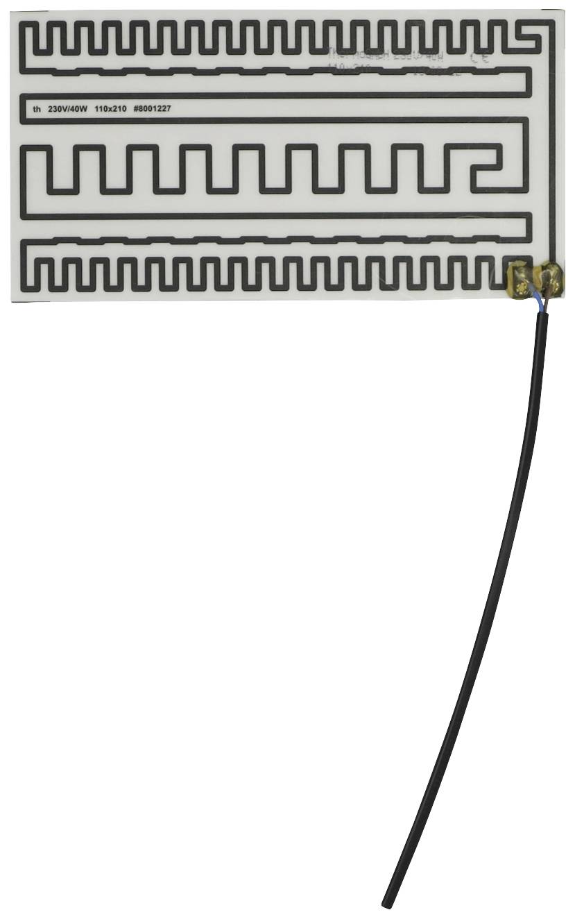 Thermo TECH Polyester Heating foil 230 V 40 W (L x W) 210 mm x 110 mm