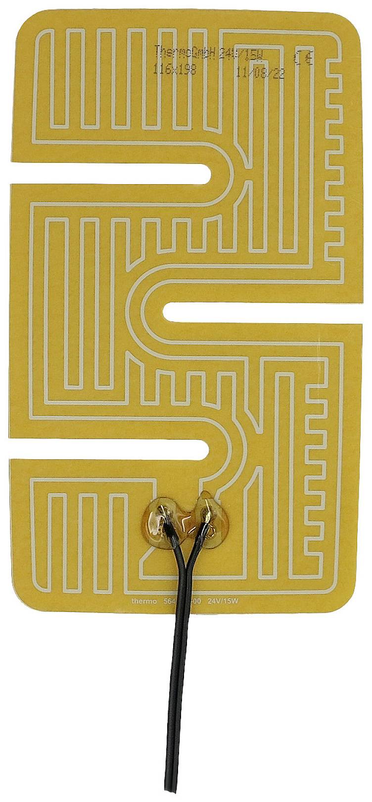 Thermo TECH Polyester Heating foil 24 V 15 W (L x W) 198 mm x 116 mm