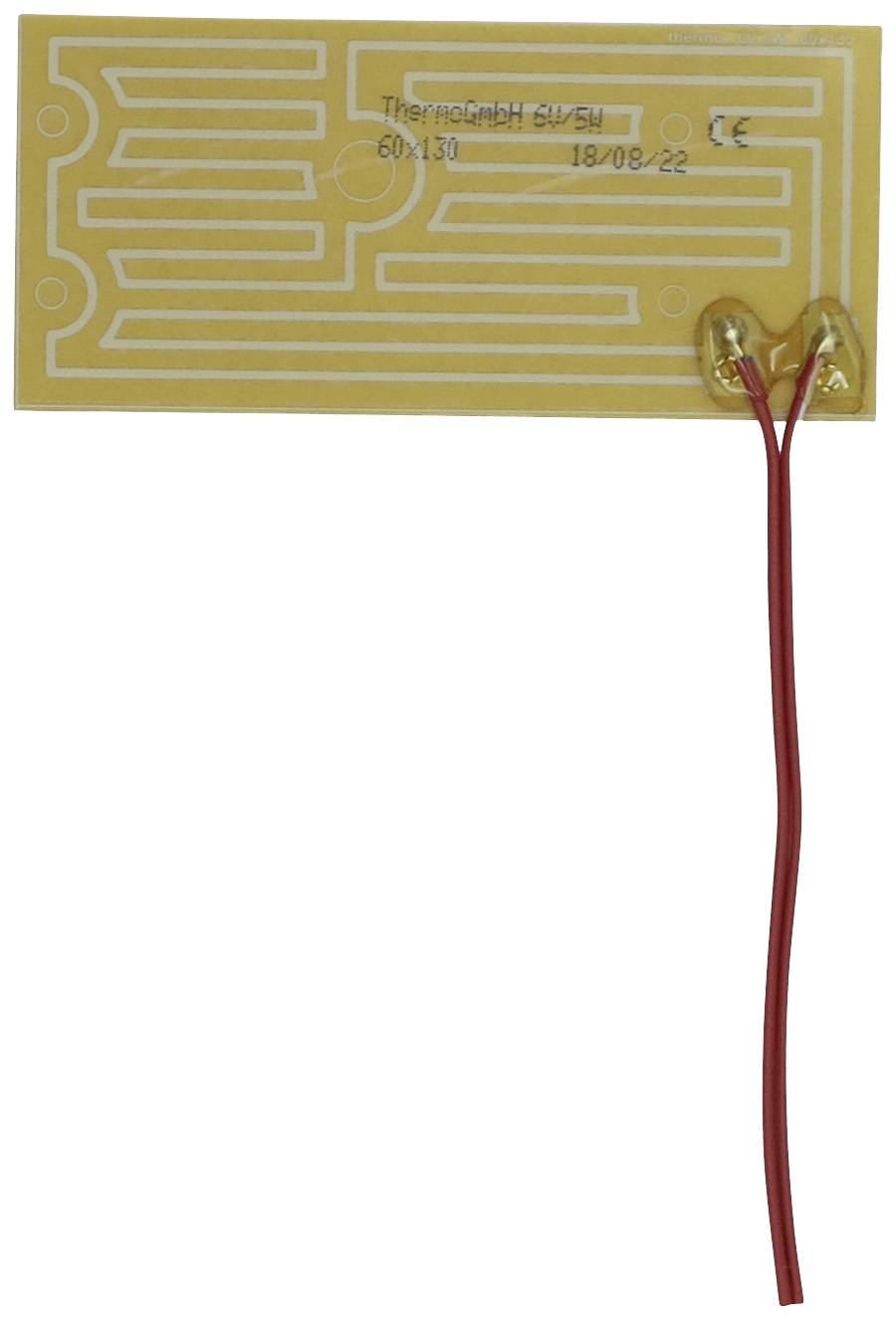 Thermo TECH Polyester Heating foil 6 V 5 W (L x W) 130 mm x 60 mm