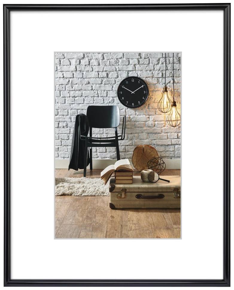 Hama 00061627 Picture frame Paper size: A3 (W x H x D) 310 x 430 x 15 mm Black