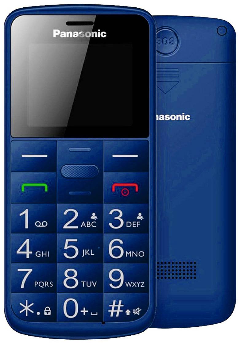 Panasonic KX-TU110 Big button mobile phone SOS function Blue