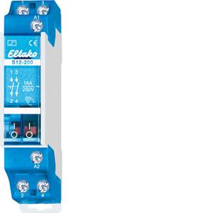 Impulse changeover switch DIN rail Eltako S12-200-8V 2 makers 8 V AC 16 A 2300 W 1 pc(s)