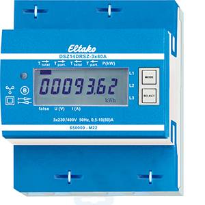 Eltako DSZ14DRSZ-3x80A MID 28465715 Electricity meter (3-phase) Digital 10 A 1 pc(s)