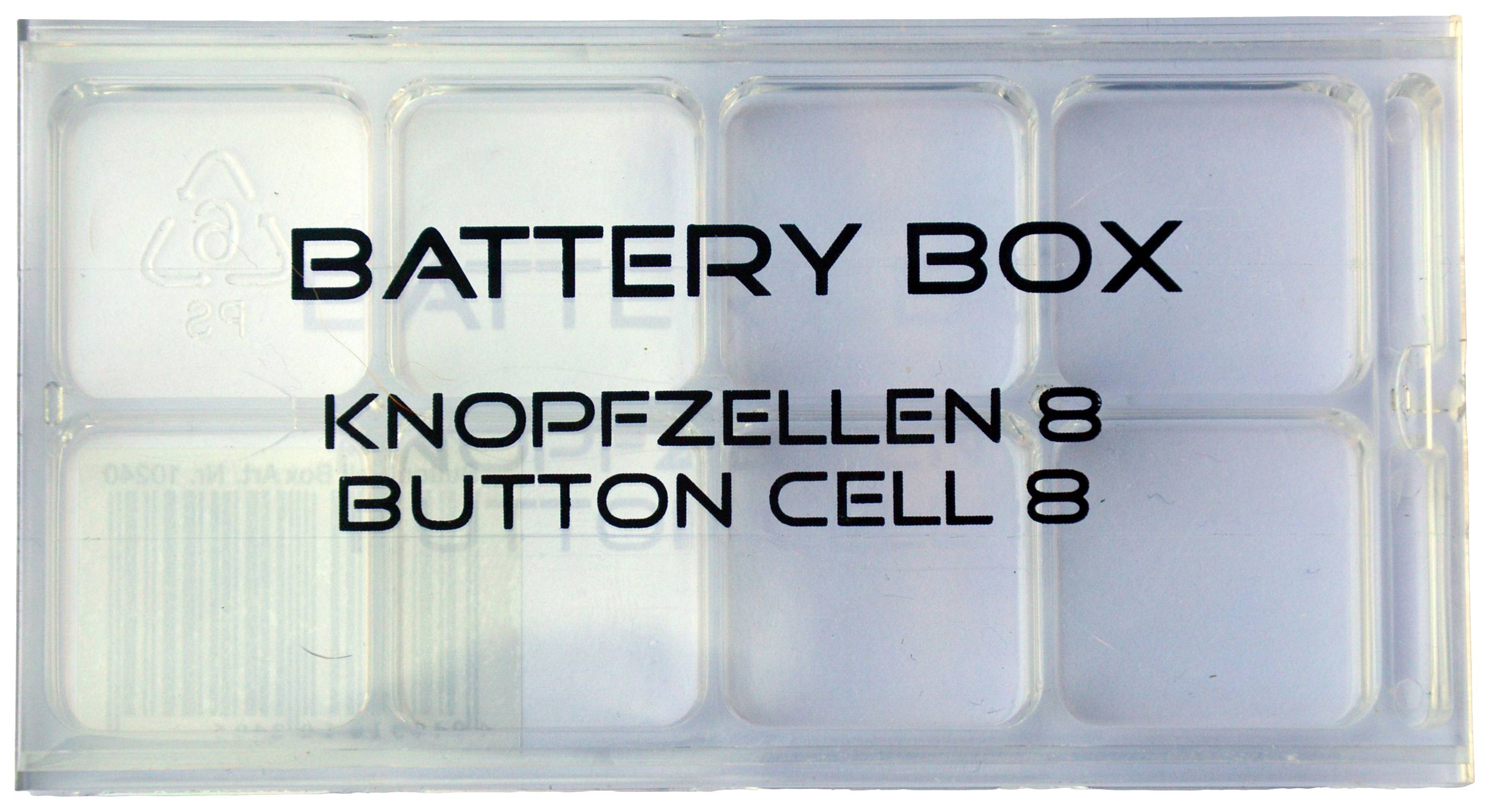 Baybox Knopfzellenbox 8