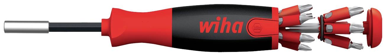 Wiha LiftUp 25 Workshop Screwdriver set 12-piece Slot, Phillips, Pozidriv, TORX