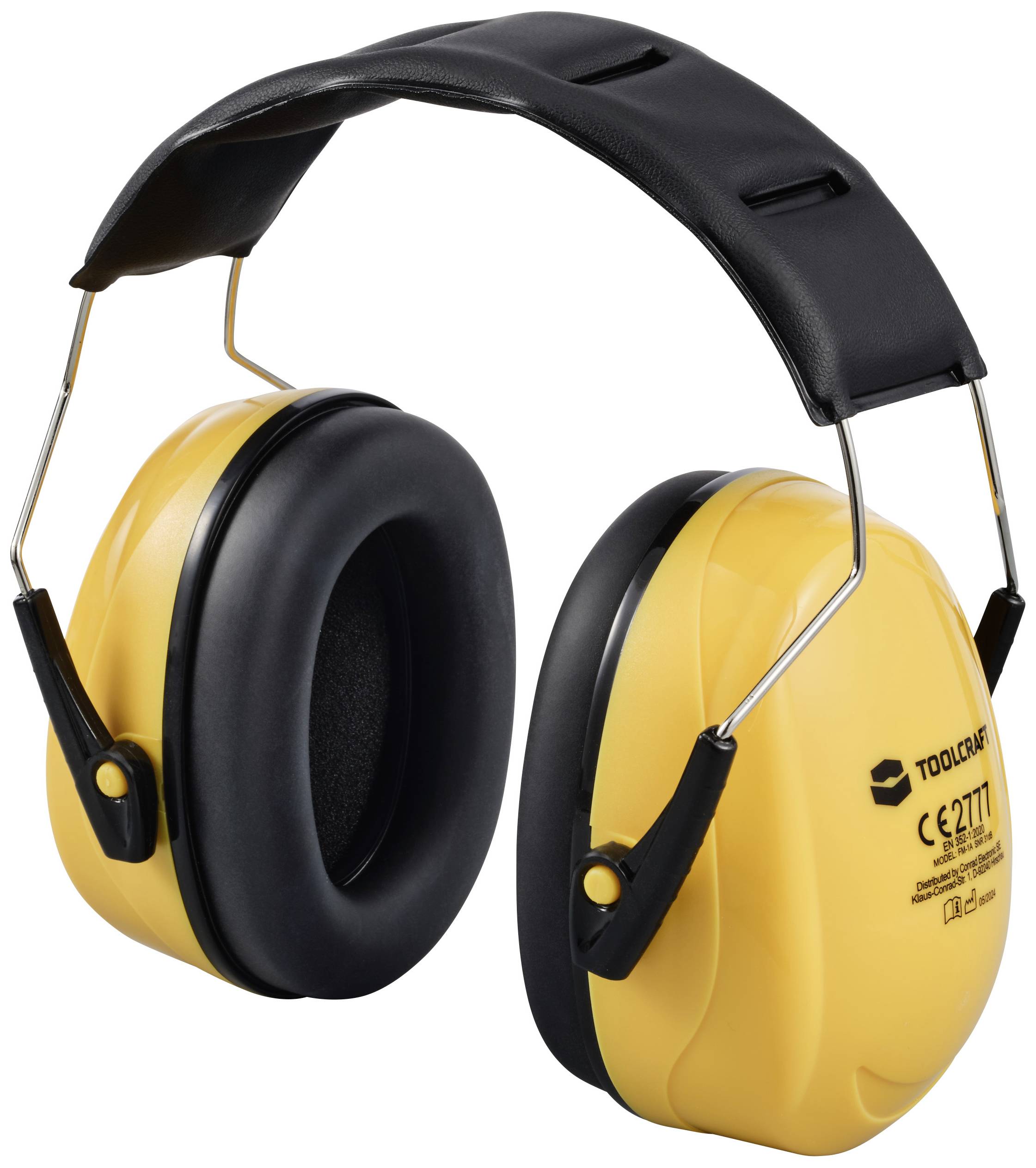 TOOLCRAFT TO-8055042 Protective ear caps 31 dB EN 352-1 1 pc(s)