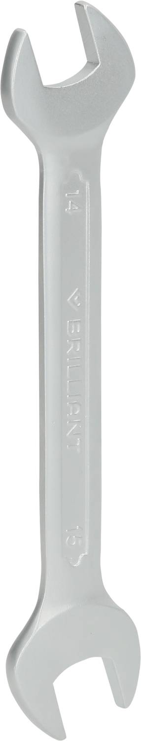 Brilliant Tools BT010904 BT010904 Double-ended open ring spanner 14 - 15 mm