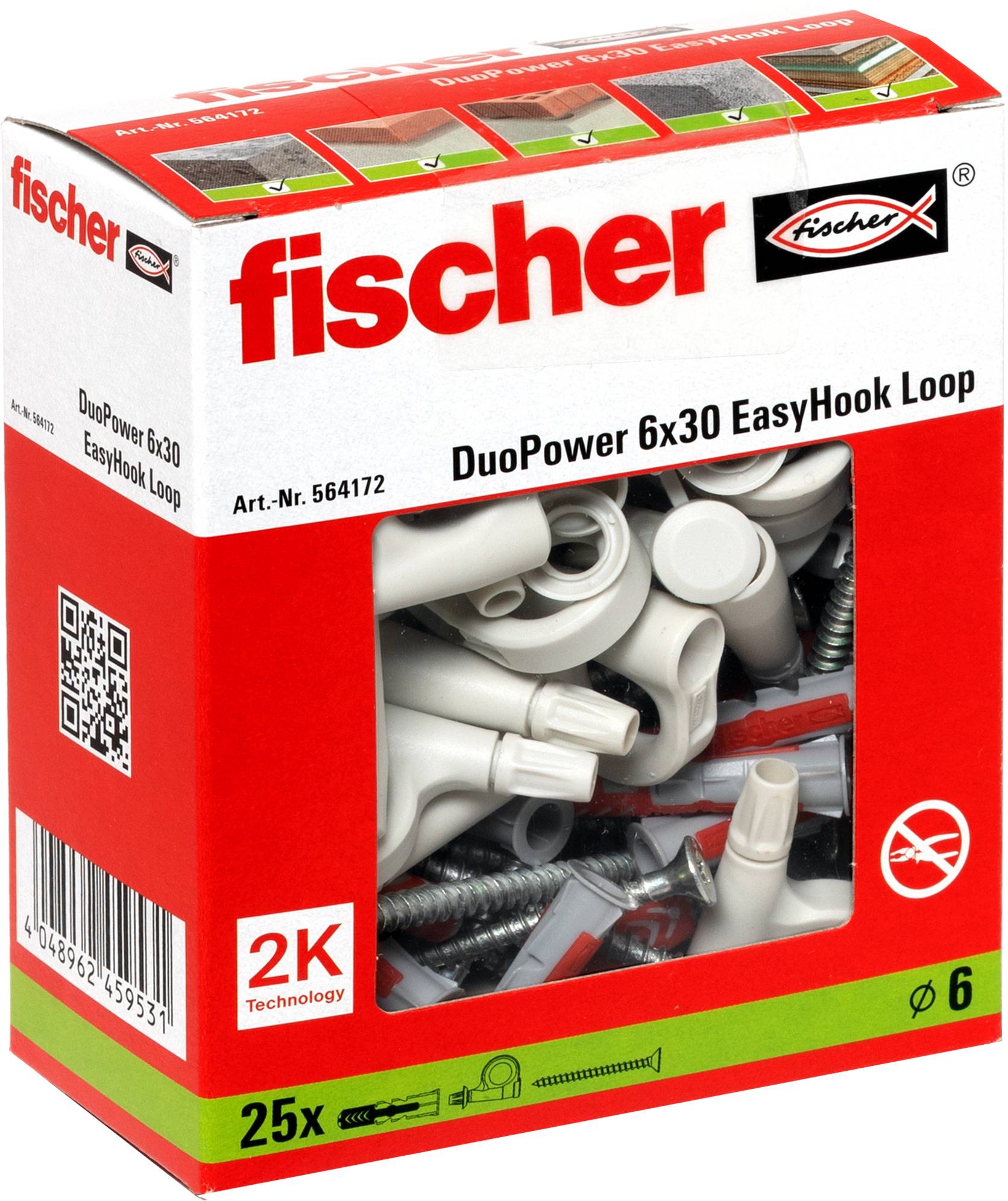 Fischer Dowel 564172 25 pc(s)