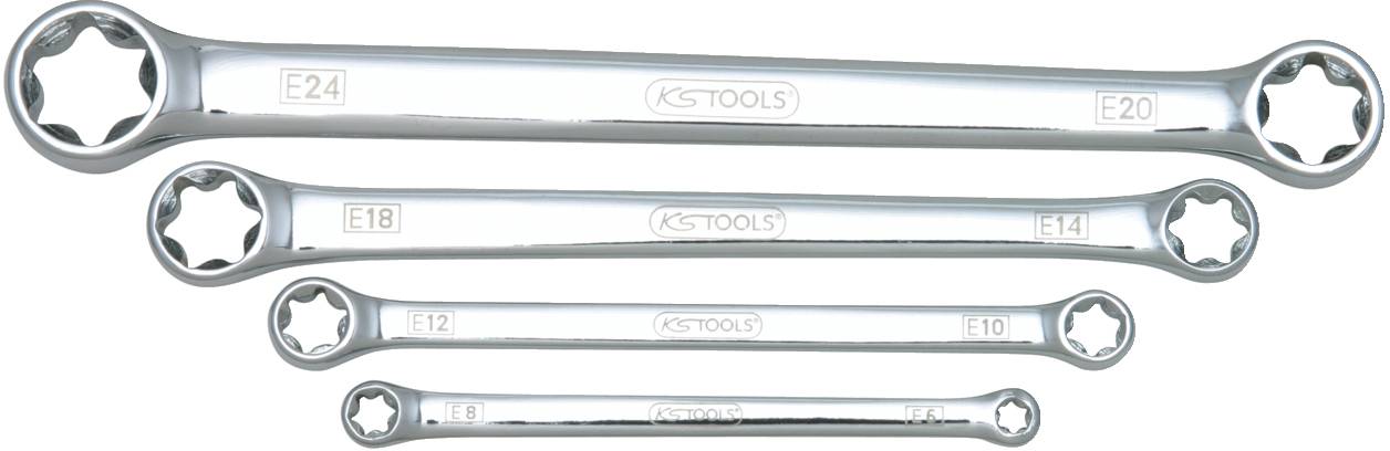 KS Tools 518.0860 5180860 Double-ended box wrench set
