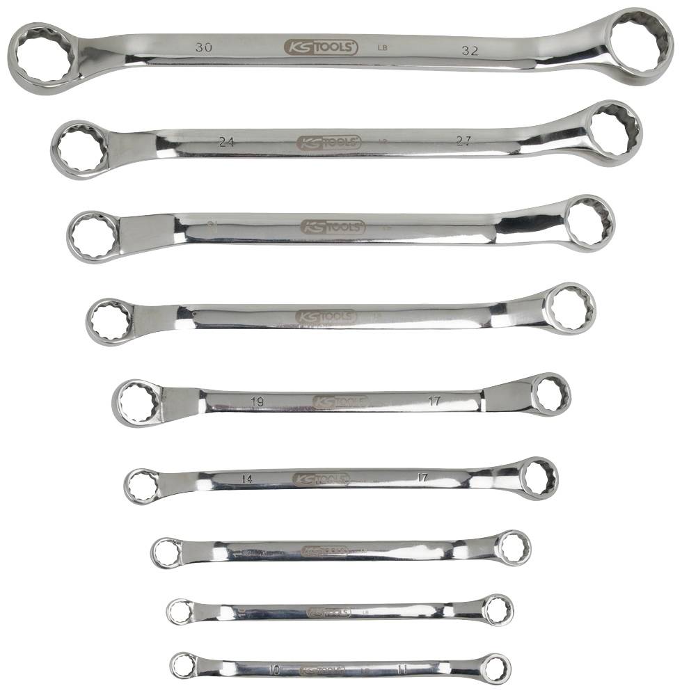 KS Tools 964.1140 9641140 Double-ended box wrench set