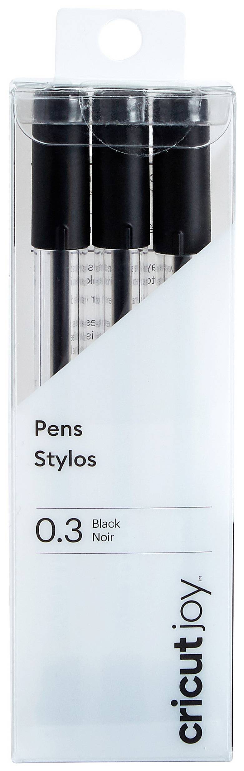 Cricut Joy™ 0,3 mm, 3er Pen set Black