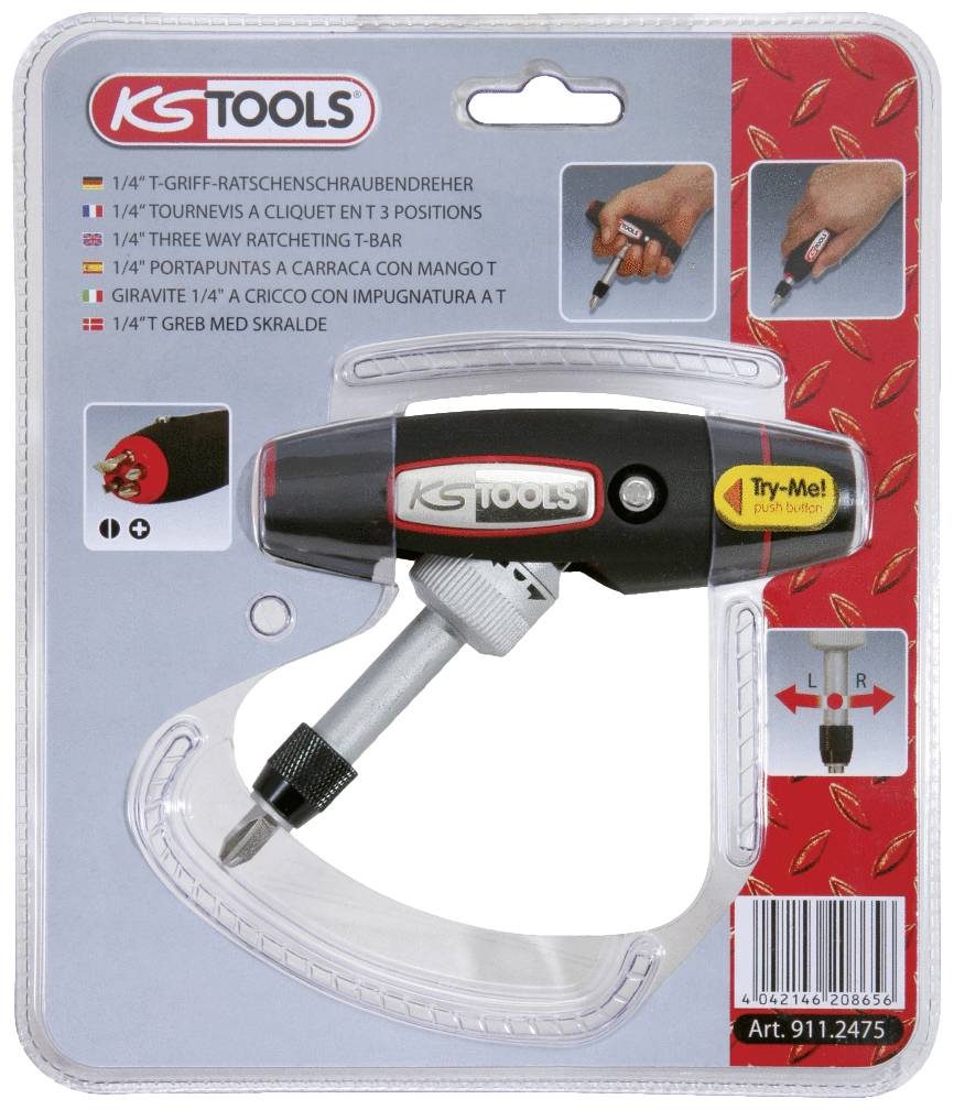 KS Tools 911.2475 Bit screwdriver