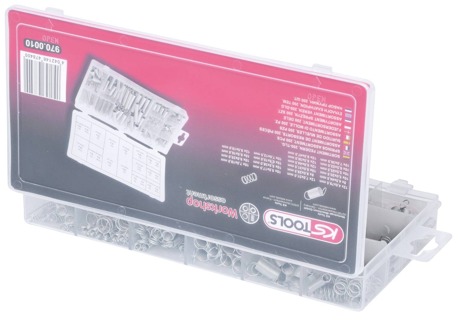 KS Tools 9700010 Assortment box Content 1 pc(s)