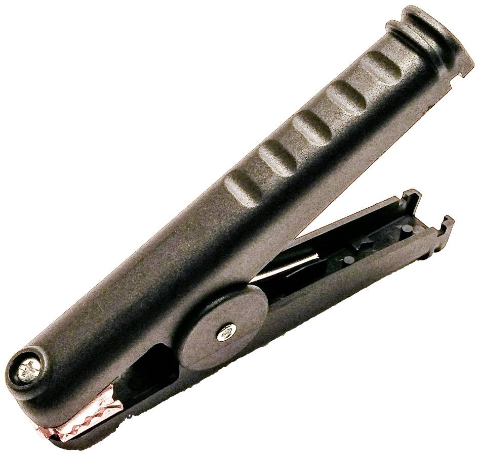 Mueller Electric BU-102BK-0 Battery clip Black Max. clamping range: 41 mm Length: 165 mm 1 pc(s)