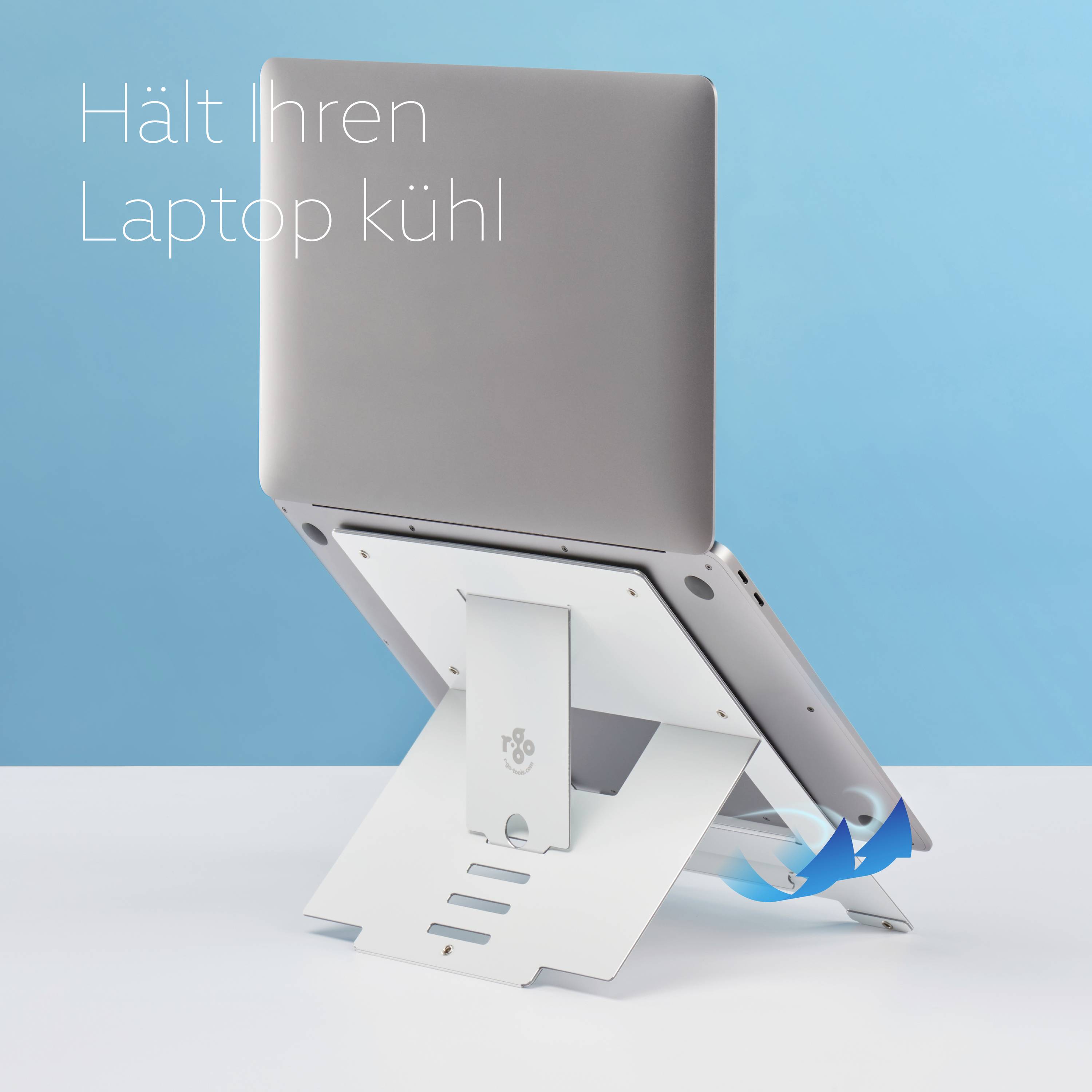 R-GO Tools Riser Flexibel Laptop stand Height-adjustable