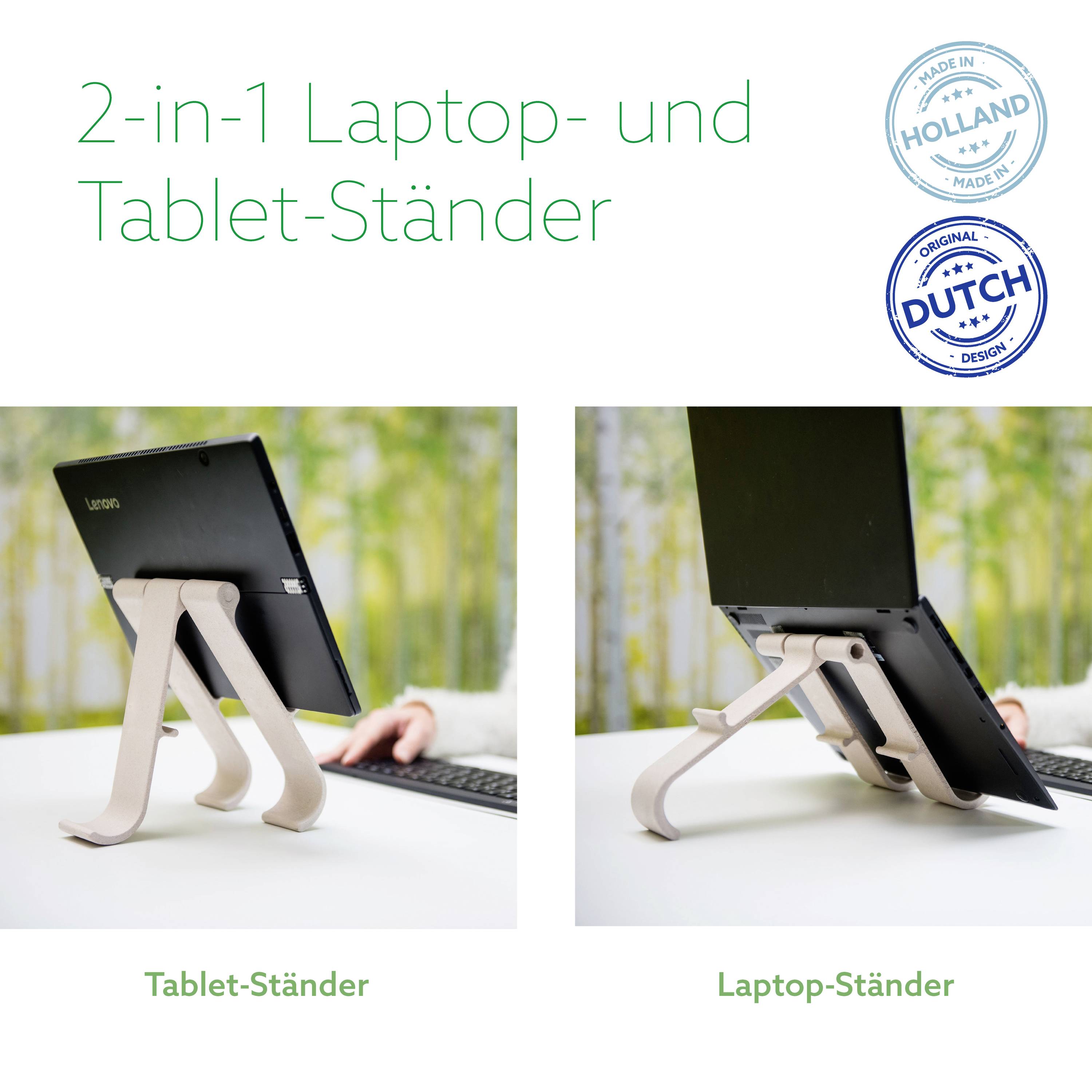 R-GO Tools Treepod Biobased Laptop stand