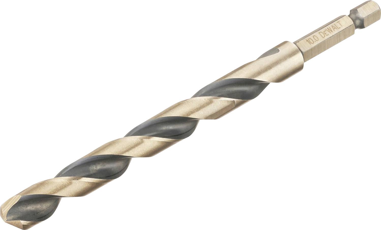 DEWALT DT20616-QZ HSS-G Metal twist drill bit 1-piece 10 mm Total length 138 mm corrosion-protected Hex 1 pc(s)