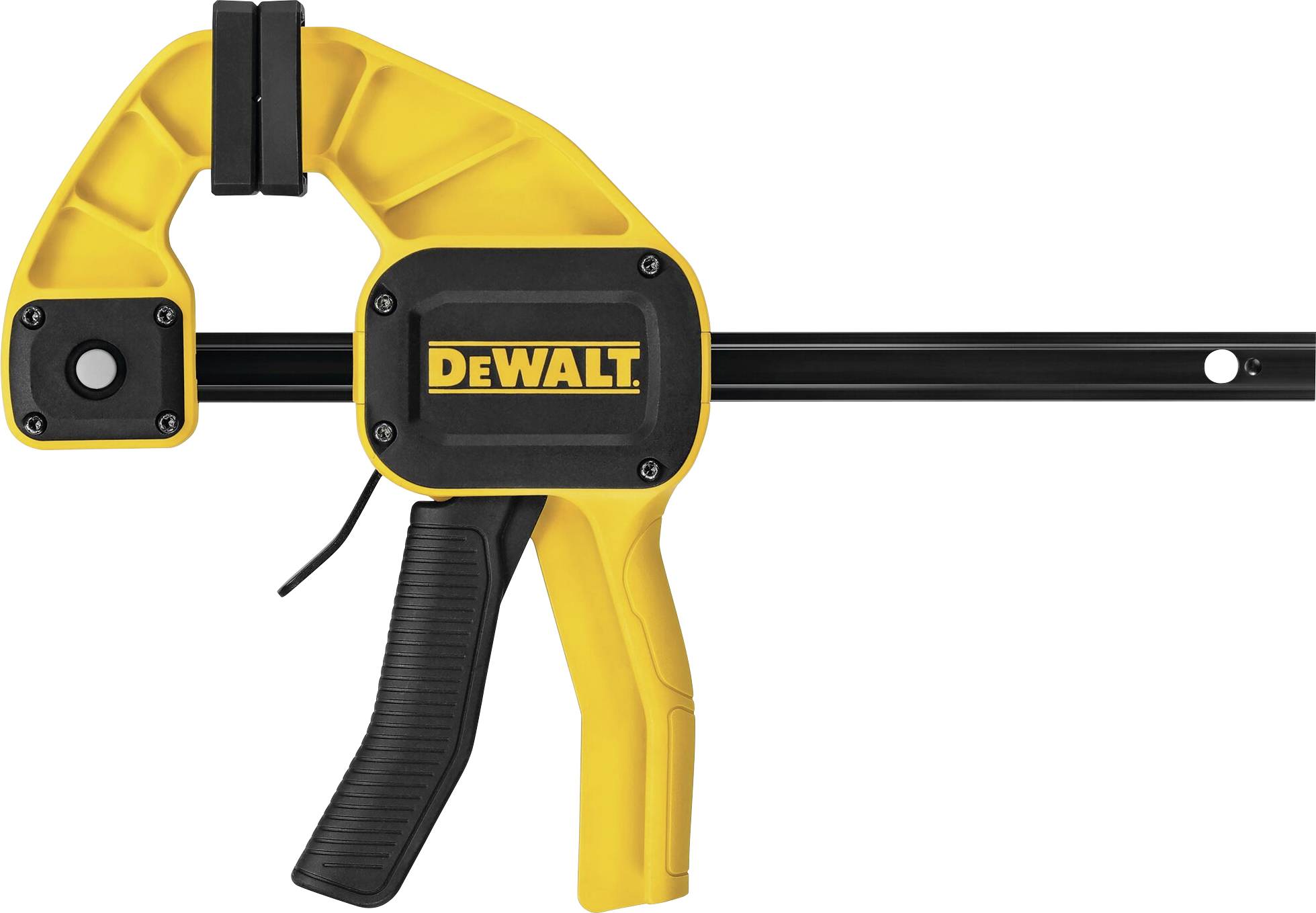 One-handed clamp large 150mm 6IN 135kg clamping force DEWALT DWHT0-83192 Nosing length:82 mm
