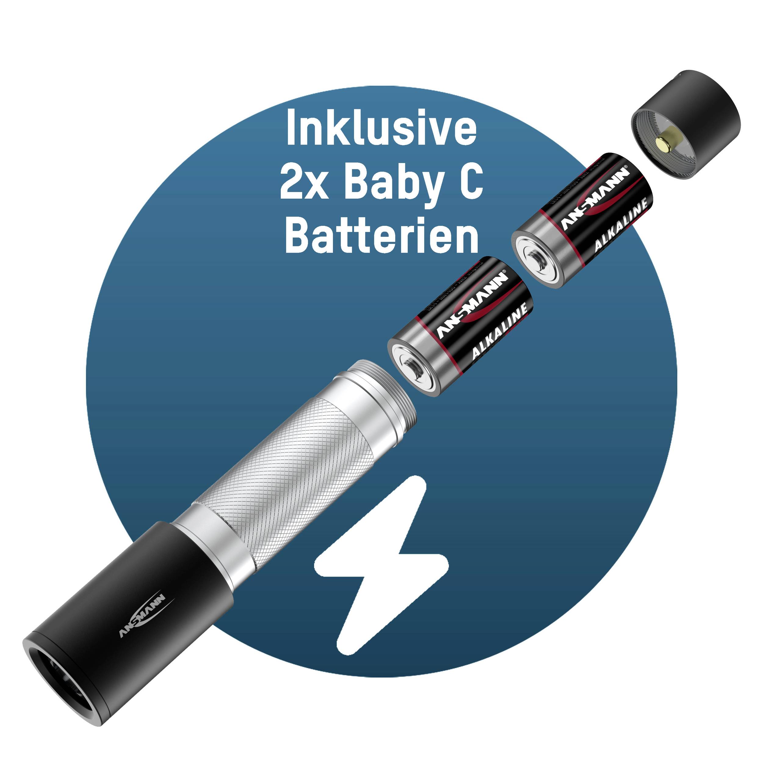 Ansmann Daily Use 300B LED (monochrome) Torch battery-powered 315 lm 41 h 280 g