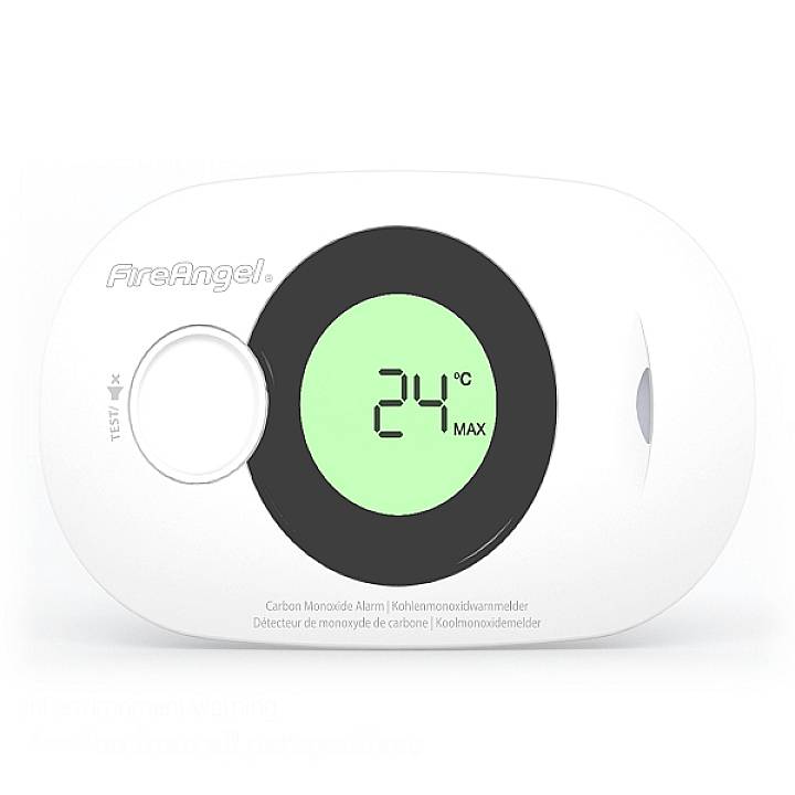 FireAngel FA3322-EUX10 Carbon monoxide detector incl. 10-year battery battery-powered detects Carbon monoxide