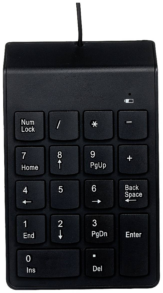 Gembird Corded Numeric keypad Black