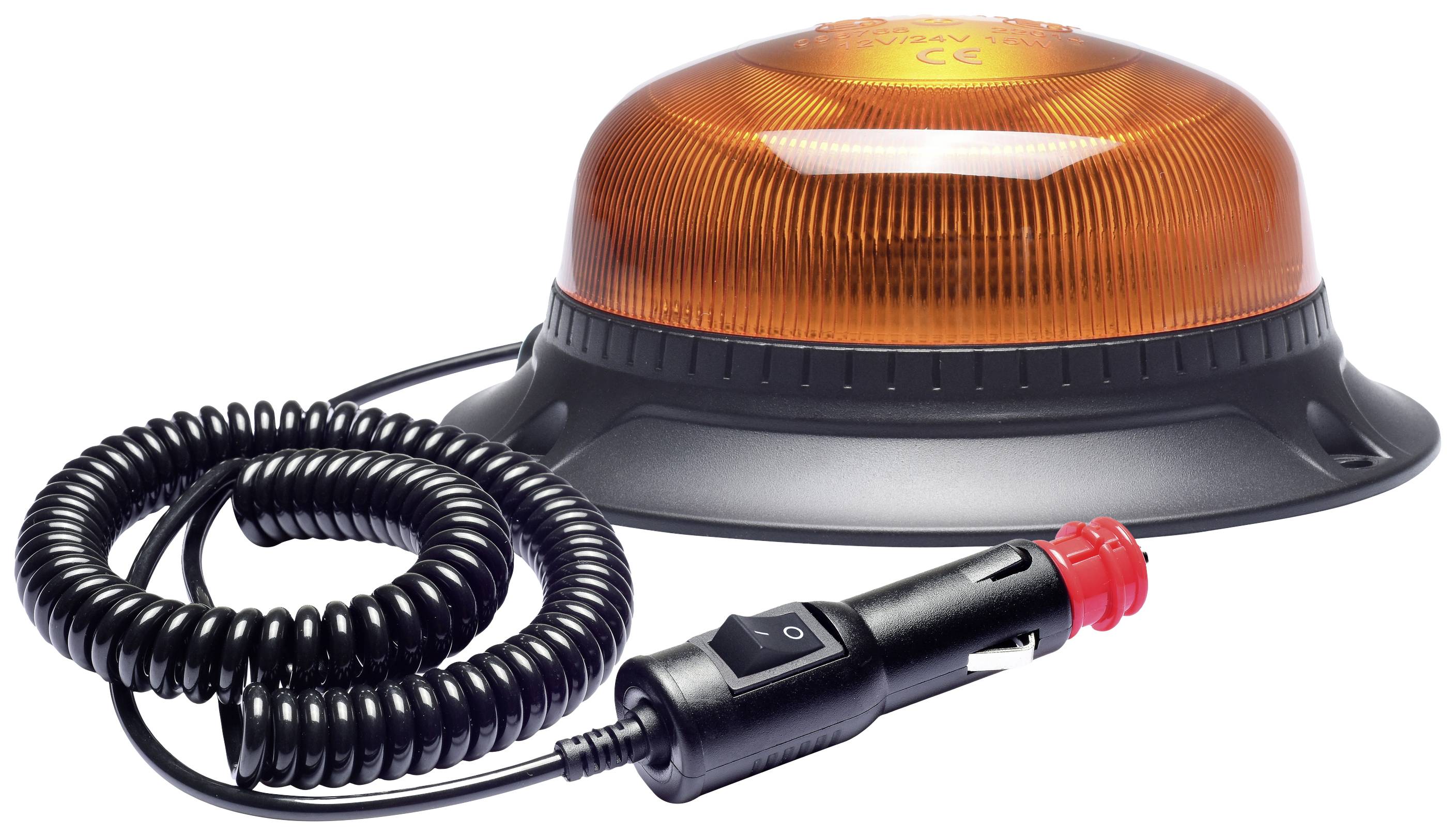 Berger & Schröter Emergency light LED Mini RKL Magnet 20302 12 V DC, 24 V DC Magnetic base, Screw mount Orange