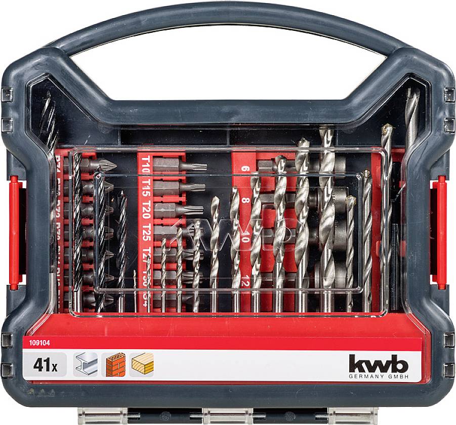 kwb 109104 Bit set 41-piece
