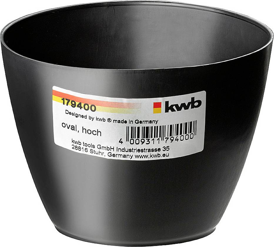 kwb 179400 Gypsum crusher Plaster mixing bowl