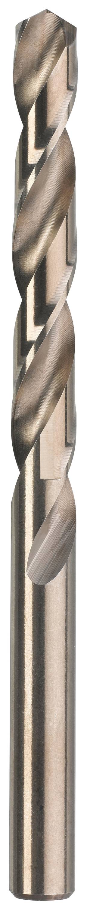 Metal drill bits with spiral cutting edges, gleaming, suitable for precise drilling in hard materials.
