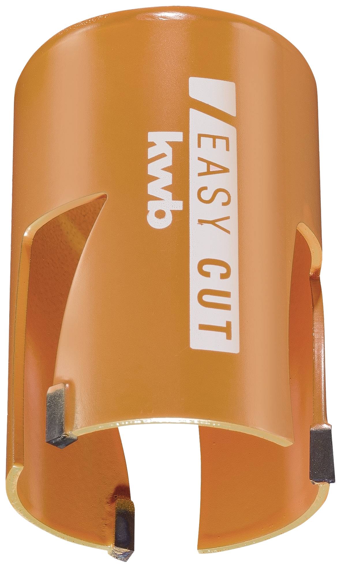 'Orange drill tool with the inscription 